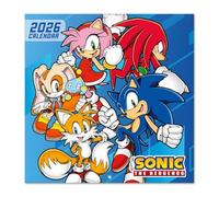 SONIC THE HEDGEHOG 2026 SQUARE CALENDAR