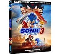 Sonic The Hedgehog 3 Blu-ray 4K Ultra HD