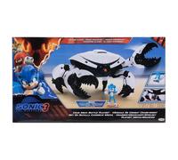 Sonic Cycles – Coffret figurines Sonic 3 – Licence SEGA – Crabe robot, trappe et pinces – 3 ans+
