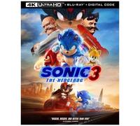 Sonic The Hedgehog 3 [Ultra Hd] With Blu-Ray, 4k Mastering, Digital Copy, Dubbed, Sign Language, Subtitled