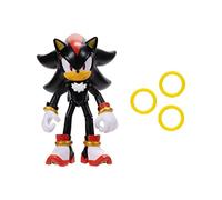 Sonic The Hedgehog - 41238 - Figurine articulée 11 cm - Shadow + 3 Anneaux