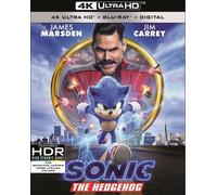 Sonic the Hedgehog (4K UHD + Blu-ray + Digital) (4K UHD Blu-ray) James Marsden