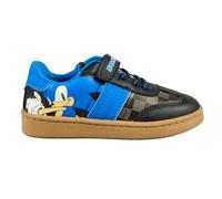 Sonic The Hedgehog Baskets pour garçons | Chaussures de personnages pour enfants avec sangle tactile et lacets élastiques | Chaussures Sonic pour l'école, les jeux et les costumes Sonic | Taille