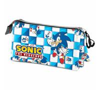Sonic The Hedgehog Blue Lay Sac à trois plumes