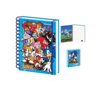 Sonic The Hedgehog - Cahier À Spirale A5 Green Hill Zone Gang