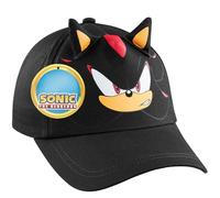 Sonic The Hedgehog Casquette Enfant Garcon Knuckles Shadow Baseball Cap Été Chapeau Enfant à Visière Cadeau Garçon Gamer (Gris Shadow)
