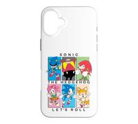 Sonic The Hedgehog Character Portrait Let's Roll Coque pour iPhone 16 Plus