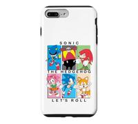 Sonic The Hedgehog Character Portrait Let's Roll Coque pour iPhone 7 Plus/8 Plus
