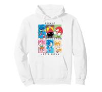 Sonic The Hedgehog Character Portrait Let's Roll Sweat à Capuche