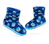 Sonic The Hedgehog Chaussons Enfant Garcon Sonic Pantoufles Montantes Fantaisie Chausson Bottine Mixte Enfant 29-34 (Bleu, 33-34 EU)