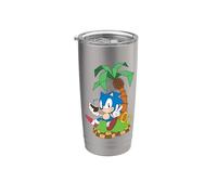 Sonic The Hedgehog Collection printemps-été Gobelet isotherme en acier inoxydable double paroi