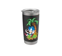 Sonic The Hedgehog Collection printemps-été Gobelet isotherme en acier inoxydable double paroi
