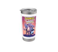 Sonic the Hedgehog Comic Cover Tangle & Whisper Gobelet isotherme en acier inoxydable double paroi