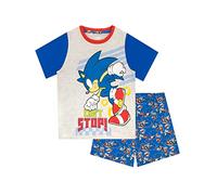 Sonic The Hedgehog Ensemble de Pyjama Garçon Bleu 8-9 Ans