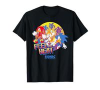 Sonic the Hedgehog - "Feel the Heat" Sonic, Tails, Knuckles T-Shirt