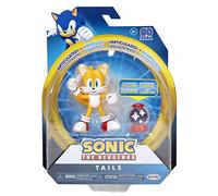 Sonic The Hedgehog Figurine d'action Modern Tails de 10,2 cm avec Accessoire Invincible