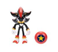 Sonic the Hedgehog Figurine Shadow Action Figure 10,2 cm avec accessoire Star Spring À partir de 3 ans (sous licence officielle Sega)