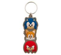 Sonic The Hedgehog Group PVC Keyring
