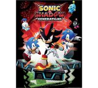 Sonic The Hedgehog - Imprimé SHADOW GENERATIONS (40 cm x 30 cm) (Multicolore)