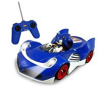 Sonic The Hedgehog NKK614 SART Vehicle Stars NKOK RC Sonic SSAS R2 Voiture avec lumières, Bleu