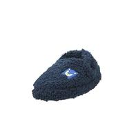 Sonic The Hedgehog Pantoufles pour garçons - Chaussures d'intérieur en polaire bleu marine avec doublure en peluche douce et semelle antidérapante