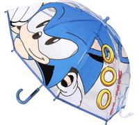 Sonic the Hedgehog Parapluie Enfant Transparent Ø 71 cm - Poignée Anneau