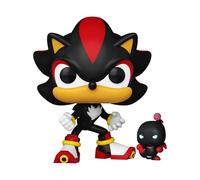 Funko Pop! & Buddy: Sonic - Shadow The Hedgehog with DChao - Sonic The Hedgehog - Figurine en Vinyle à Collectionner - Idée de Cadeau - Produits Officiels - Jouets pour Les Enfants et Adultes