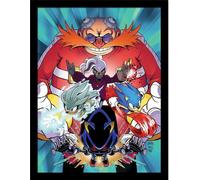 Sonic The Hedgehog - Poster encadré "Issue 14 Cover" PM10254 (40 cm x 30 cm) (coloré)