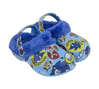 Sonic The Hedgehog Sabots pour Garçons, Pantoufles Sonic, Conception de Sabots de Velours, Cadeau pour Garçons, Tailles EU 26 à 33