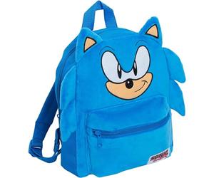 Sonic The Hedgehog Sac à dos 3D en peluche officiel Enfants Garçons Filles Sega École Livre Déjeuner Sport Voyage Sac à dos