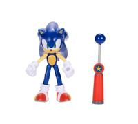 Sonic the Hedgehog Sega Figurine Sonic Action Figure 10,2 cm avec accessoire de point de contrôle bleu. À partir de 3 ans (sous licence officielle Sega)