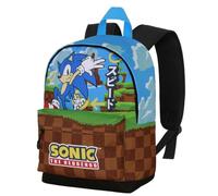 Karactermania Sonic The Hedgehog Sega Greenhill Small Fan Hs Backpack Bleu
