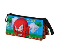 Karactermania – Trousse triple Knuckles Run – Multicolore – Taille unique