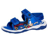 Sonic The Hedgehog Sega Sandales de sport à bout ouvert pour enfants Chaussures d'été Multicolore, bleu, 31 EU