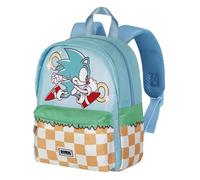 Sonic The Hedgehog - SEGA Sega-Sonic Run-Sac à Dos Préscolaire Joy, Bleu, 22 x 27 cm, Capacité 5 L