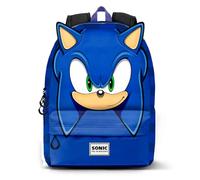 Sonic The Hedgehog - Sega Sega-Sonic Sight-Sac à Dos HS Heady Fan, Bleu, 31 x 44 cm, Capacité 23 L