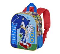 Karactermania Sac à dos 3D Elite Sonic The Hedgehog SEGA Unstoppable Bleu 25x30 cm 7 L
