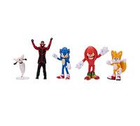 Sonic The Hedgehog- Sonic d'action, Movie, Figurine d'action, A partir de 3 ans,Multi