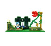 Sonic The Hedgehog Stardust Speedway Zone Playset avec figurine Sonic Action de 6,3 cm