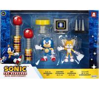 Sonic The Hedgehog The Hedgehog 2.5 Inch Diorama Set Sonic And A Tails Action Figure Multiple Taille unique Unisex