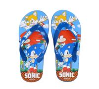 Sonic The Hedgehog Tongs Garçons, Sandales D'été Sonic L'herisson, Taille EU 34/35, STH-6380