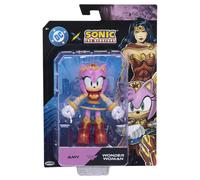 Sonic The Hedgehog x DC Comics Figurine 5 Pouces Amy En Wonder Woman
