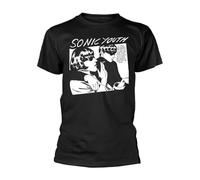 Sonic Youth Goo Album Cover Homme T-Shirt Manches Courtes Noir M 100% Coton Regular/Coupe Standard