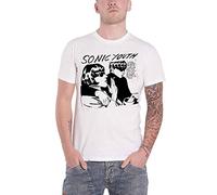 Sonic Youth T Shirt Goo Album Cover Band Logo Nouveau Officiel Homme Blanc Size M