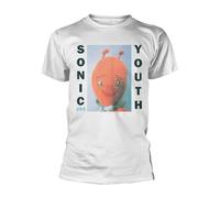 Sonic Youth T-shirt unisexe pour adulte, blanc, XX-Large