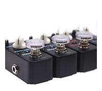 SONICAKE 20 Pièces Footswitch Toppers Transparent Clair pour Pédale D'effets Guitare 10mm