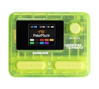 SONICAKE Multi Effets Pédale Guitare 9 modules d'effets 100 préréglages 20 amplis/cabines Processeur d'effets pour guitare OTG Interface audio USB BT avec APP Pocket Master (Vert Transparent)