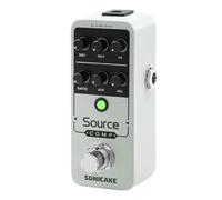 SONICAKE Pedale de Compression Analogique 100% Analogique Pedale d'Effet pour Guitare avec Buffered Bypass Source Comp