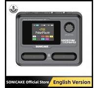 SONICAKE Pocket Master Mini guitare basse ampli 100 + pédale multi-effets contrôle par application 1.77 "écran couleur LCD batterie intégrée QME-10 Gray