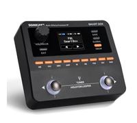 SONICAKE Processeur Multi-Effets pour Guitare/Basse, 130+ Effets, Support NAM/IR, Looper, Tuner/Métronome Intégrés, Sortie Stéréo Compacte Smart Box QME-20